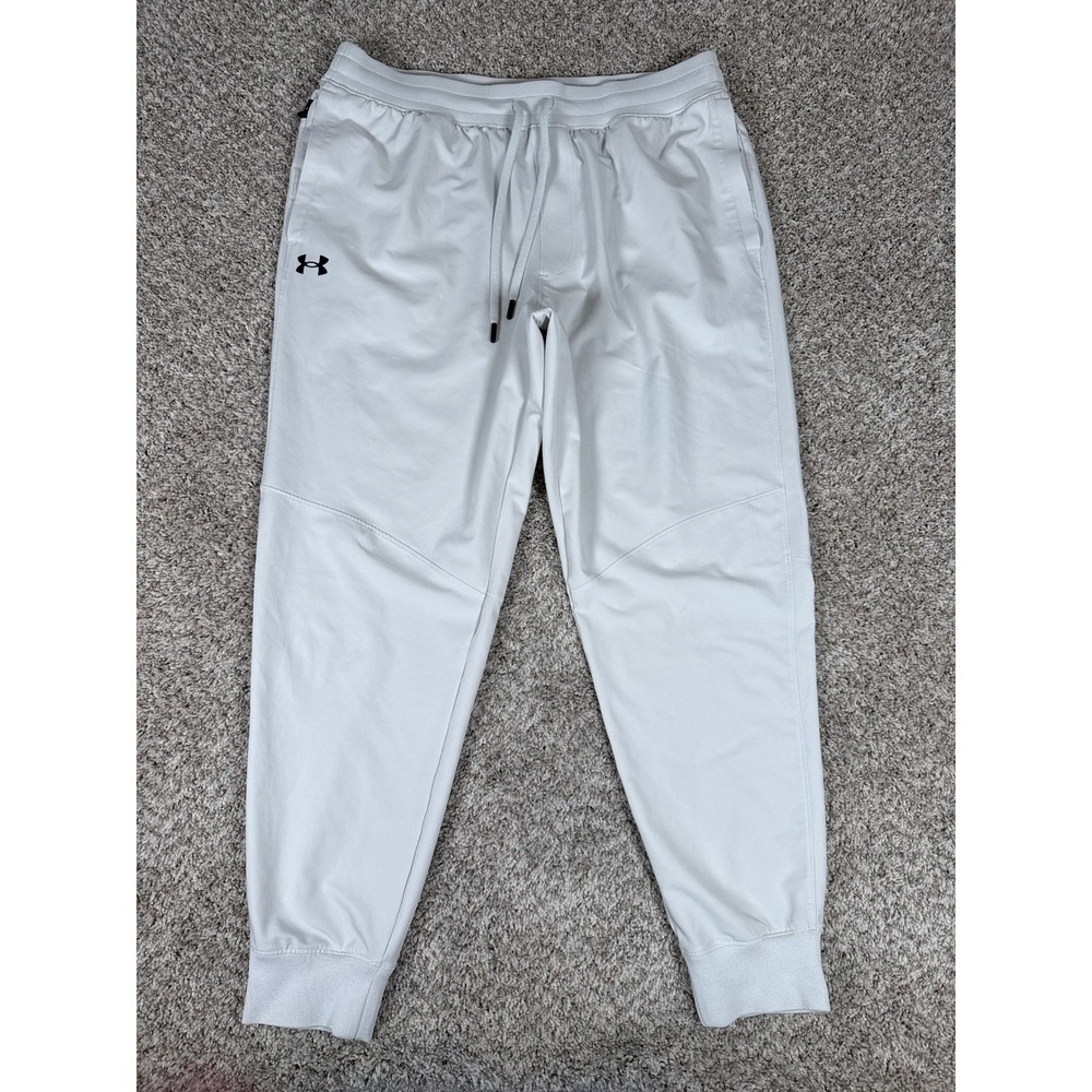 Under Armour Unstoppable Jogger Mens XL Gray Polyester Elastane Techwear